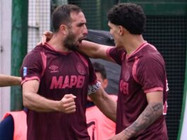 Un gol del “cabeza dura”: Carlos Izquierdoz le dio el empate a Lanús en un clásico caliente ante Banfield