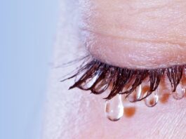 Los diseños secretos de las lágrimas: una gota deja un sedimento con un patrón único