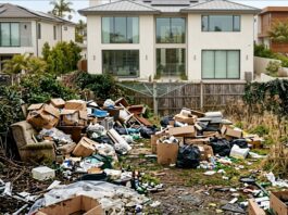 Vive entre dos mansiones y su casa vale US$1,3 millones, pero sus vecinos denuncian plagas y basura