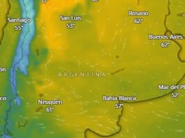 Hay alerta amarilla por tormentas y nevadas para este lunes 5 de octubre: las provincias afectadas