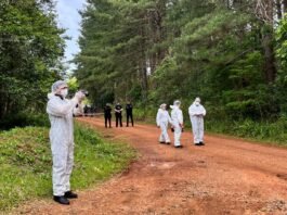 Allanamientos, filmaciones y rastrillajes con 50 policías en busca de pistas para esclarecer el misterio de un doble homicidio en Misiones