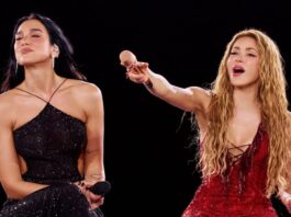 Dua Lipa irrumpió por sorpresa en el show de Shakira en Madrid y paralizó al público con una versión inédita de “Antología”