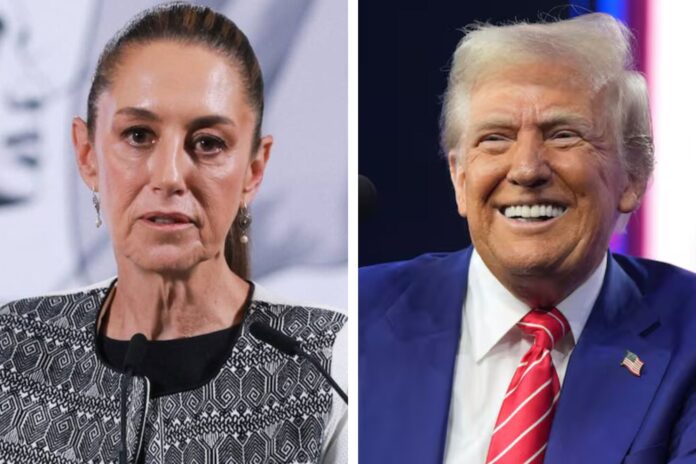 Donald Trump, presidente de EE.UU.: “Lamentablemente, los carteles controlan México; se lo dije a Sheinbaum y no está contenta”