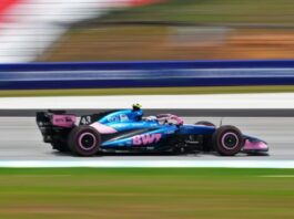Franco Colapinto completó la única práctica del Gran Premio de Singapur