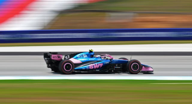 Franco Colapinto completó la única práctica del Gran Premio de Singapur