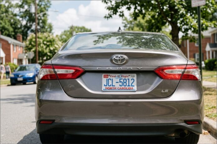 El DMV de Carolina del Norte lo hizo oficial: no habrá más stickers en las matrículas desde octubre