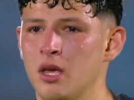 Leonel Flores tuvo un gesto de fair play, fue silbado por los hinchas de su equipo y terminó llorando