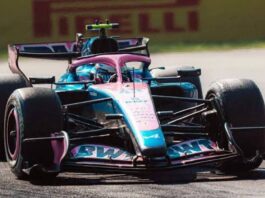 Franco Colapinto finalizó 16° en la segunda práctica del GP de México
