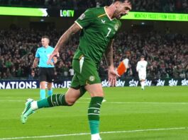 La obra de arte maradoneana en la Nations League: el golazo de Troy Parrott para Irlanda que no le alcanzó contra Austria